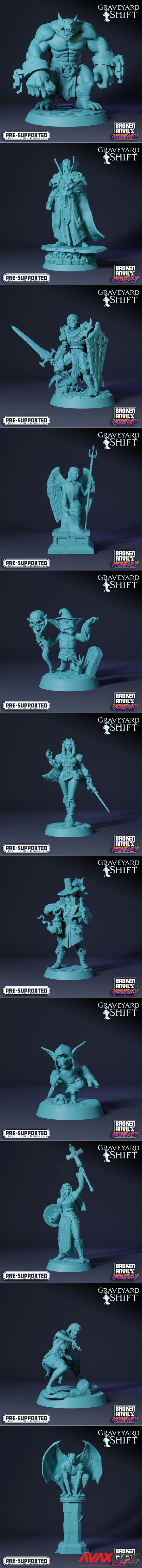 Graveyard Shift May 2021 – 3D Printable STL