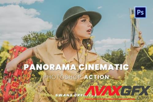 Panorama Cinematic Photoshop Action