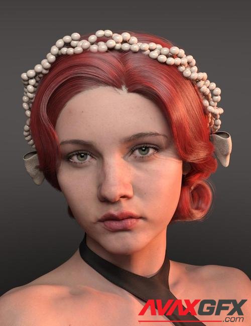 Ler Hair for Genesis 8 and 8.1 Females