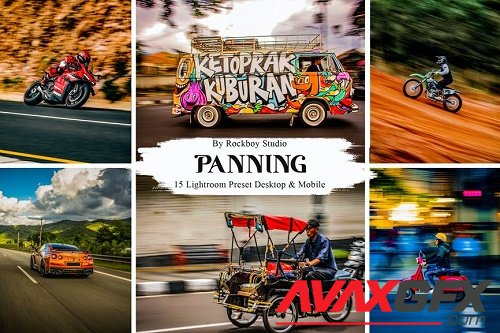 15 Panning Lightroom Presets