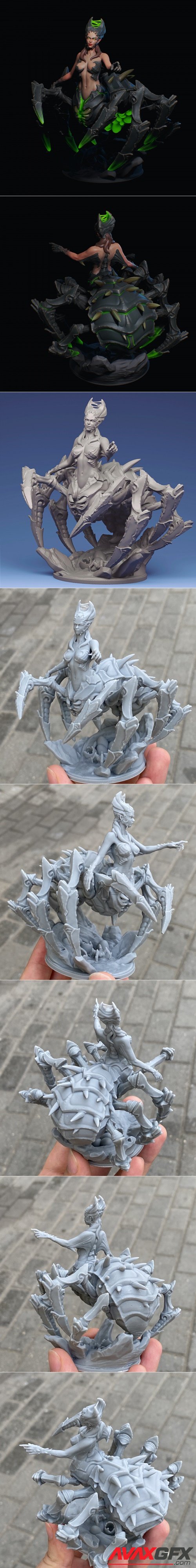 Spider Queen – 3D Printable STL