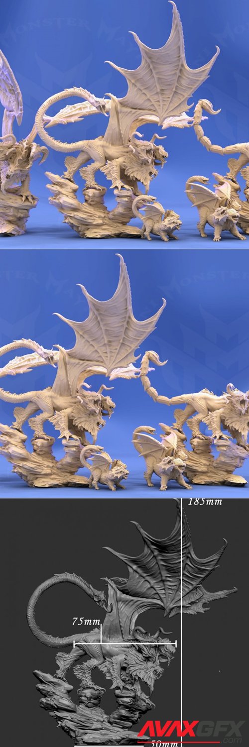 Chimera (Classic) – 3D Printable STL