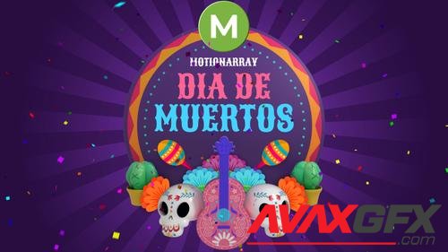 MotionArray – Day Of The Dead Instagram Post & Story 1055637