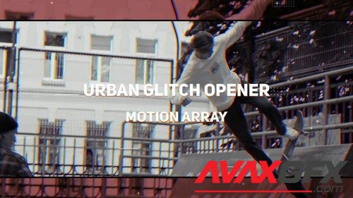 MotionArray – Urban Glitch Opener 983642
