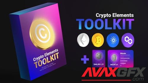 MotionArray – Crypto Elements Toolkit 985064