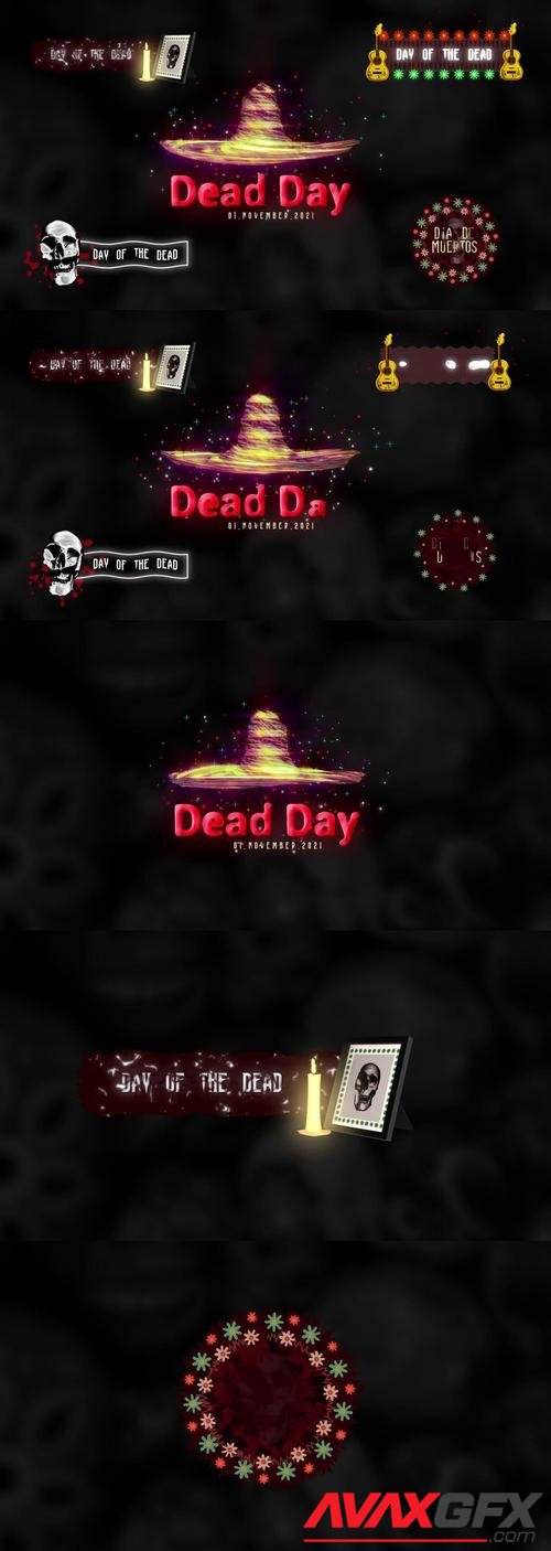 MotionArray – Day Of The Dead Titles 1053857