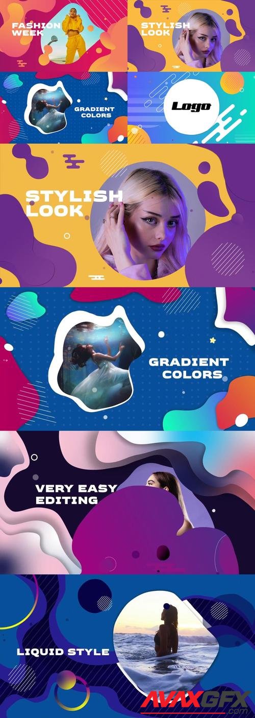 MotionArray – Colorful Liquid Slideshow 1005843