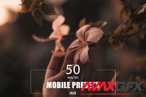 50 Macro Mobile Presets Pack