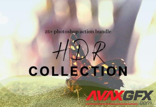 HDR Collection Photoshop Action Bundle