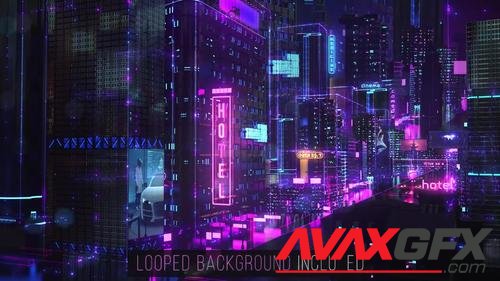 MotionArray – Cyberpunk Opener And Background 878890