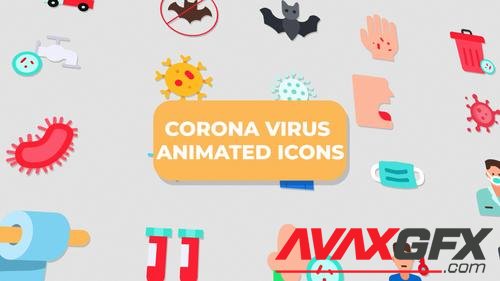 MotionArray – Virus Icons 483533