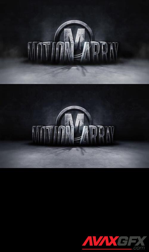 MotionArray – Metallic 3D Logo Intro 896595