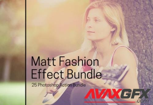 Matt Fashion Effect PS Action Bundle