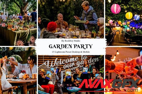 15 Garden Party Lightroom Presets