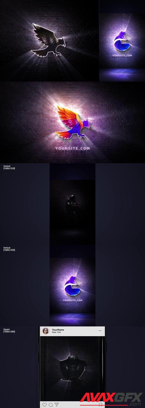 MotionArray – Cinematic Light Logo Reveal 842899
