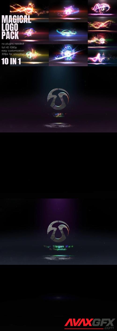 MotionArray – Magical Logo Pack Of 10 771193