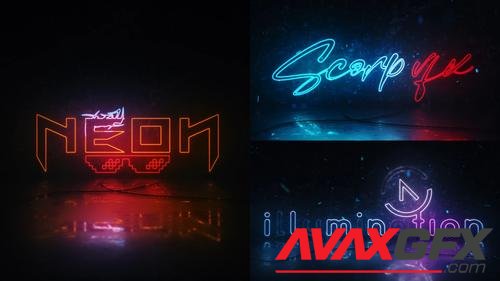 MotionArray – Neon Logo Reveal 135439