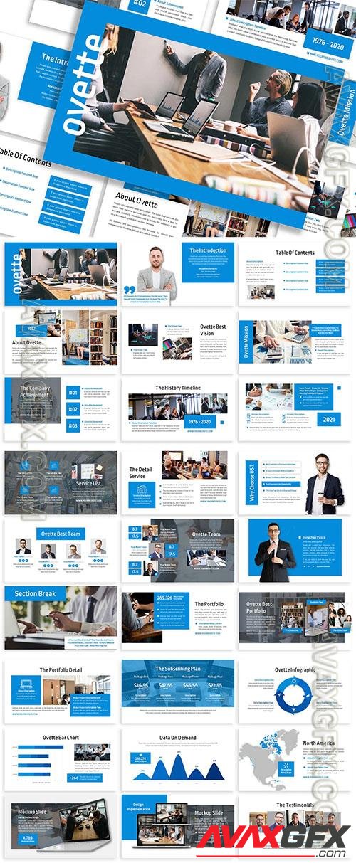 Ovette - Business Template Prensentation EPTSZ56