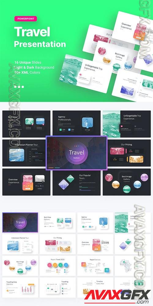 Travel PowerPoint Template VKVW99B