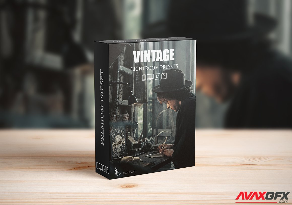 CreativeMarket - Vintage Lightroom Presets 6465499