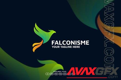 FALCON COLORFUL LOGO TEMPLATE