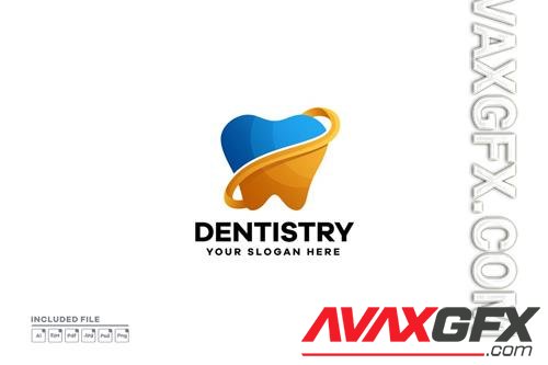 Dentistry Gradient Logo Design