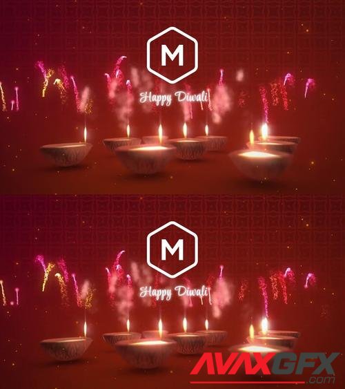 MotionArray – Diwali Logo Reveal 1055793