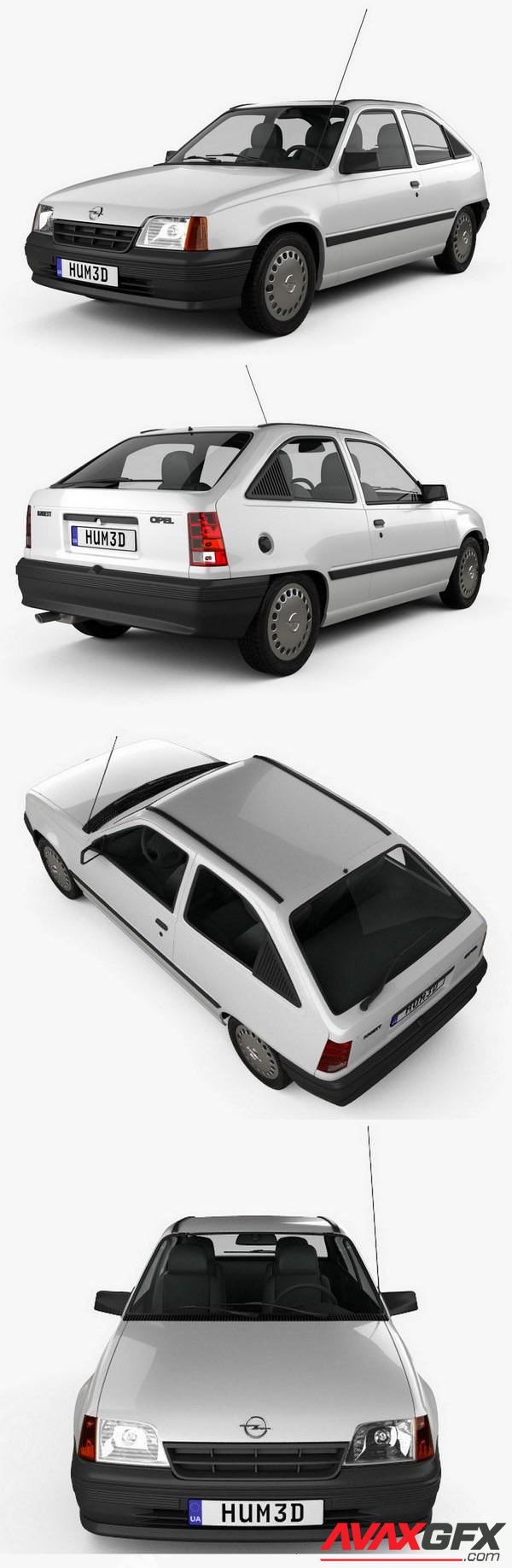 Opel Kadett E Hatchback 3-door 1984-1991