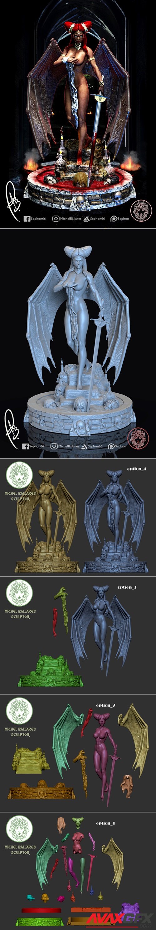 Bathory the bloody countess – 3D Printable STL