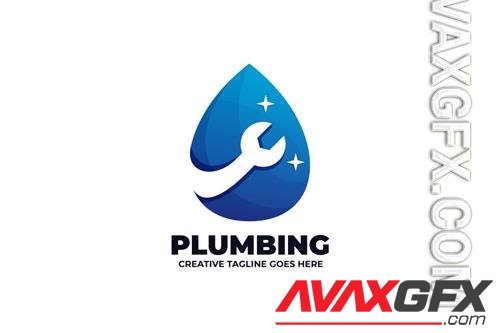 Water Mineral Plumbing Logo