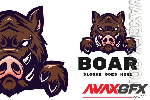 Boar mascot logo