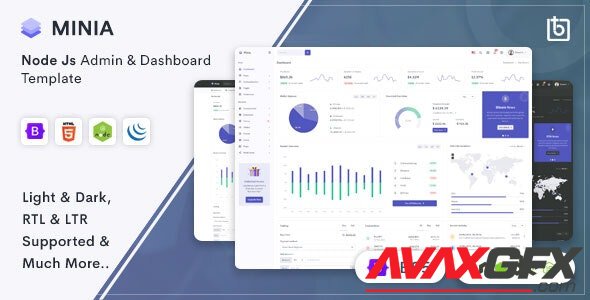 ThemeForest - Minia v1.0.0 - NodeJS Admin & Dashboard Template - 33846713