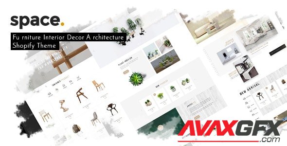 ThemeForest - Space v3.0.0 - Minimal Furniture Interior Decor Architecture Shopify Theme - 19067862