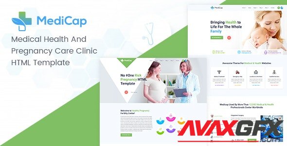 ThemeForest - Medicap v1.0.0 - Medical Health & Pregnancy Care Clinic HTML Template - 28740235