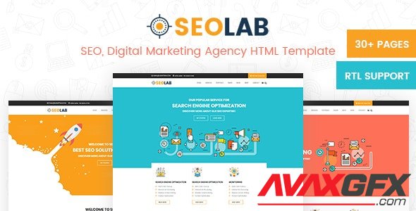 ThemeForest - SeoLab v1.1.0 - SEO & Digital Marketing Agency HTML Template - 20738703