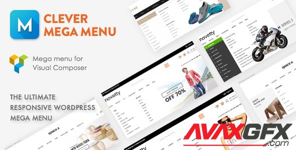 CodeCanyon - Clever Mega Menu for WPBakery Page Builder v1.0.11 - 19228144