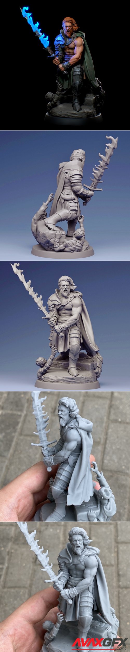 The Path to Valhalla – 3D Printable STL