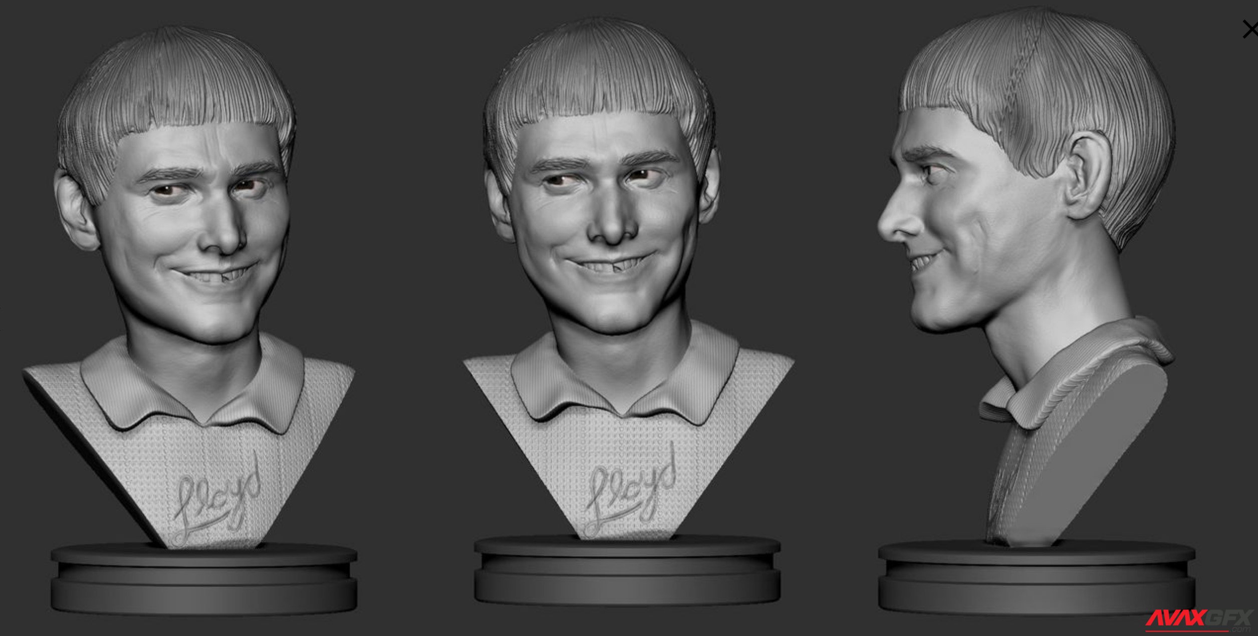 Lloyd Jim Carrey 3D Printable STL