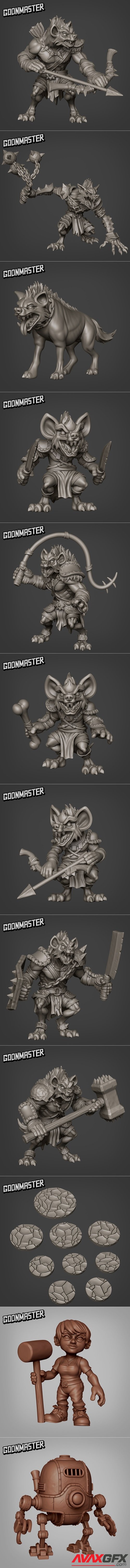 CGoonMaster November-December 2020 – 3D Printable STL