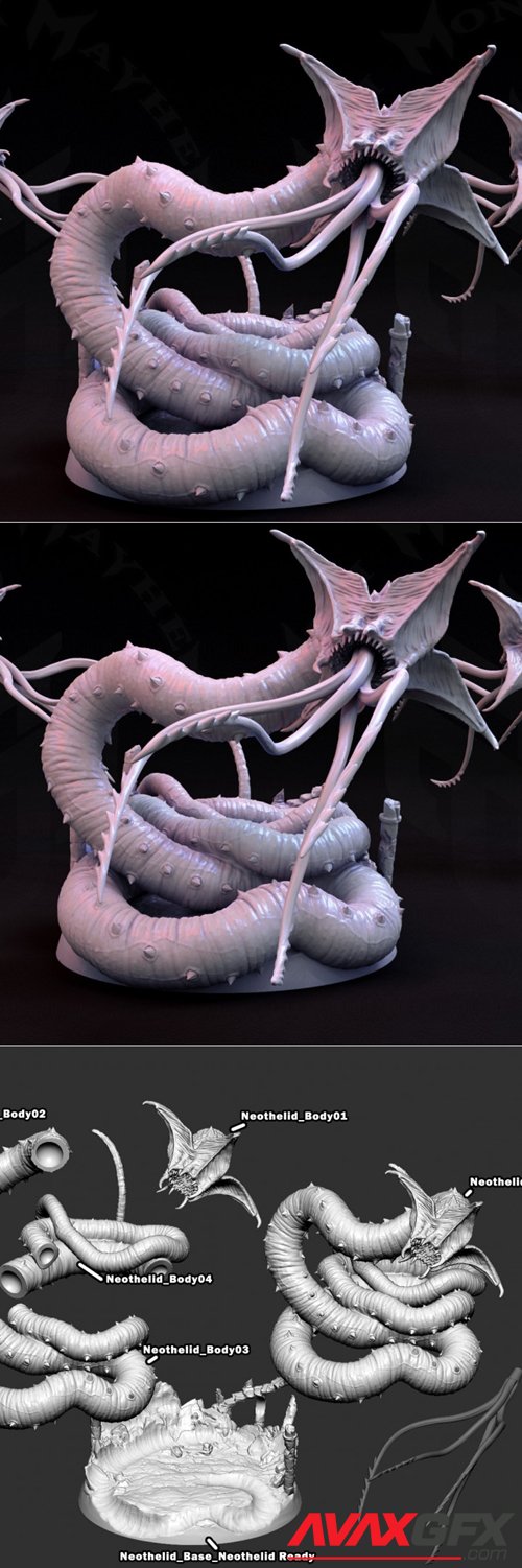 Neothelid – 3D Printable STL