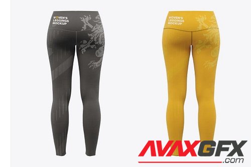 Womens Leggings Mockup - KP6JPEG