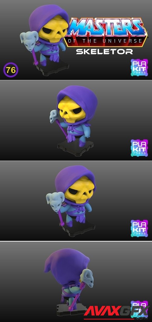 Skeletor (Masters of the Universe) – 3D Printable STL