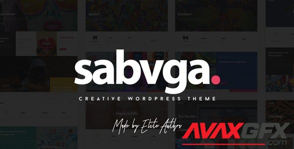 ThemeForest - Sabvga v1.2 - Modern & Creative Portfolio Theme - 21950400