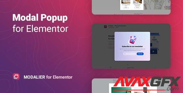 CodeCanyon - Modal Popup Window for Elementor - Modalier v1.0.0 - 34463624