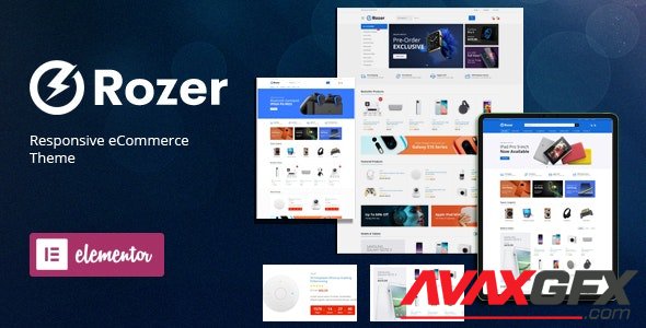 ThemeForest - Rozer v1.0.1 - Digital eCommerce WordPress Theme - 32405624