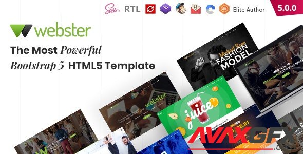 ThemeForest - Webster v5.0.0 - Responsive Multi-purpose HTML5 Template - 20904293