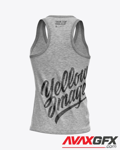 Melange Women's Tank Top Mockup 88367