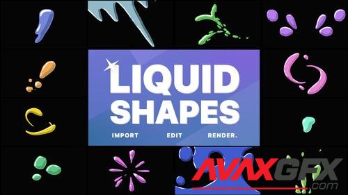 MotionArray – Liquid Shapes 963976