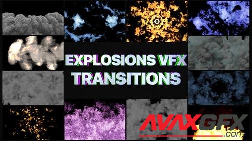 MotionArray – Smoke And Explosions VFX Transitions 967635