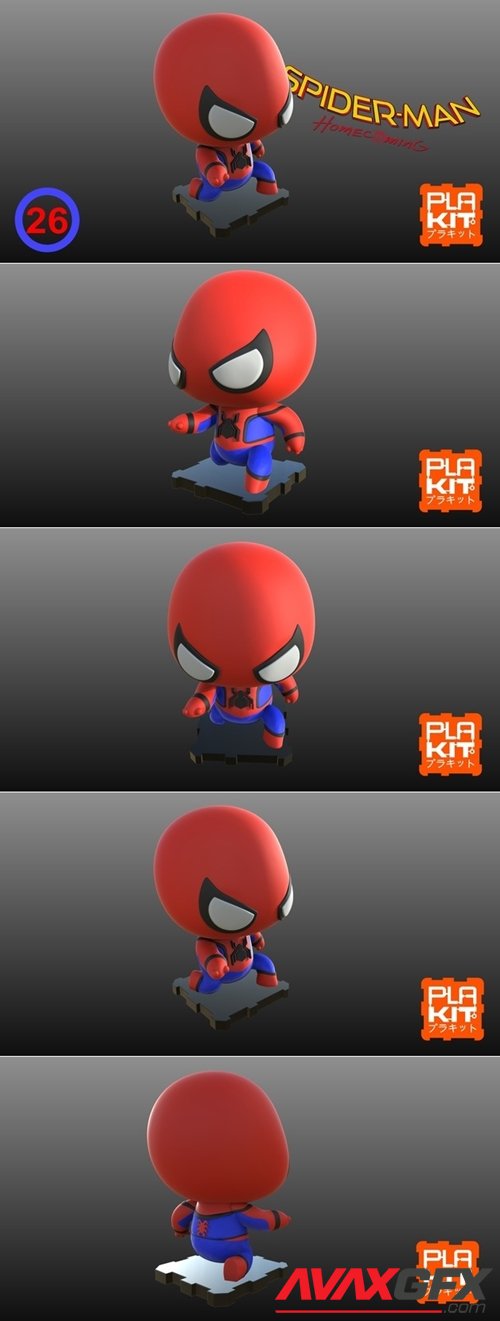 Spider-Man HomeComing Version – 3D Printable STL